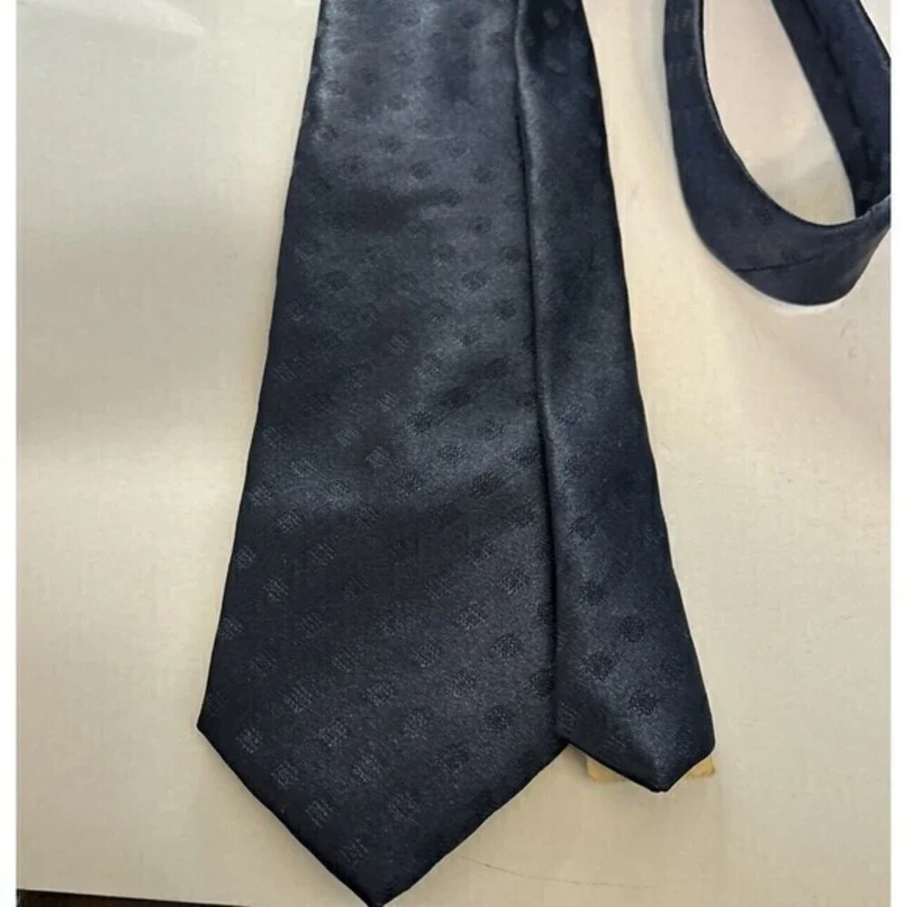 Vintage Wembly Polyester Diamond Print Neck Tie‎